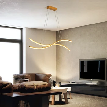 

Gold Led pendant lights For Diningroom Kitchen lustre Modern pendant lamp Fixtures colgante moderna hanging lights AC110v AC220v