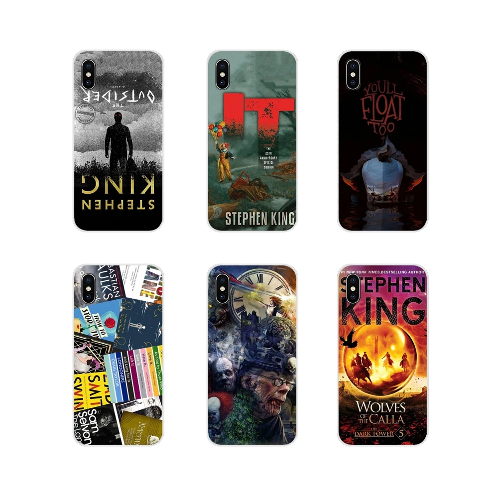 Чехлы для сотового телефона BQ Aquaris S 5059 5035 6040L C V Plus X X2 Pro U U2 Lite M 2017 E 4 5 E5 X5 Stephen King Books