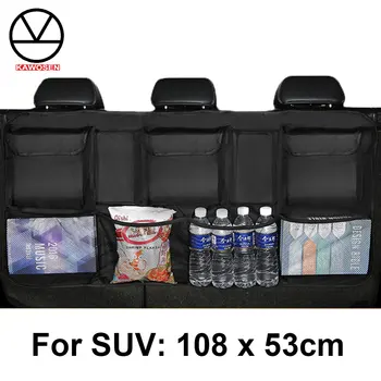 

COVERS Big Size Car Trunk Bag for SUV MPV Universal Back Seat Organizer Car Seat Organizer Accessories Seat Back Bag CTOB05