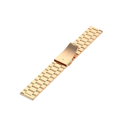 Rose Gold Для Amazfit GTR металлический ремешок для Xiaomi Huami Amazfit GTR браслет из нержавеющей стали 47 мм 42 мм браслеты gps Global - Цвет: Rose Gold