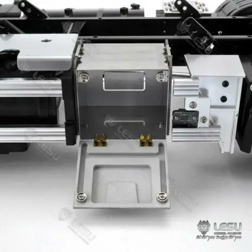 1/14 RC LESU модель части металлический ящик для инструментов для 1/14 VOL FH16 FH12 тягач TH15254