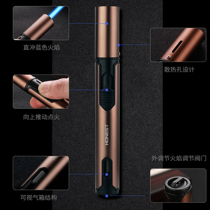 Металлический фонарь газовые зажигалки ветрозащитная зажигалка сигары