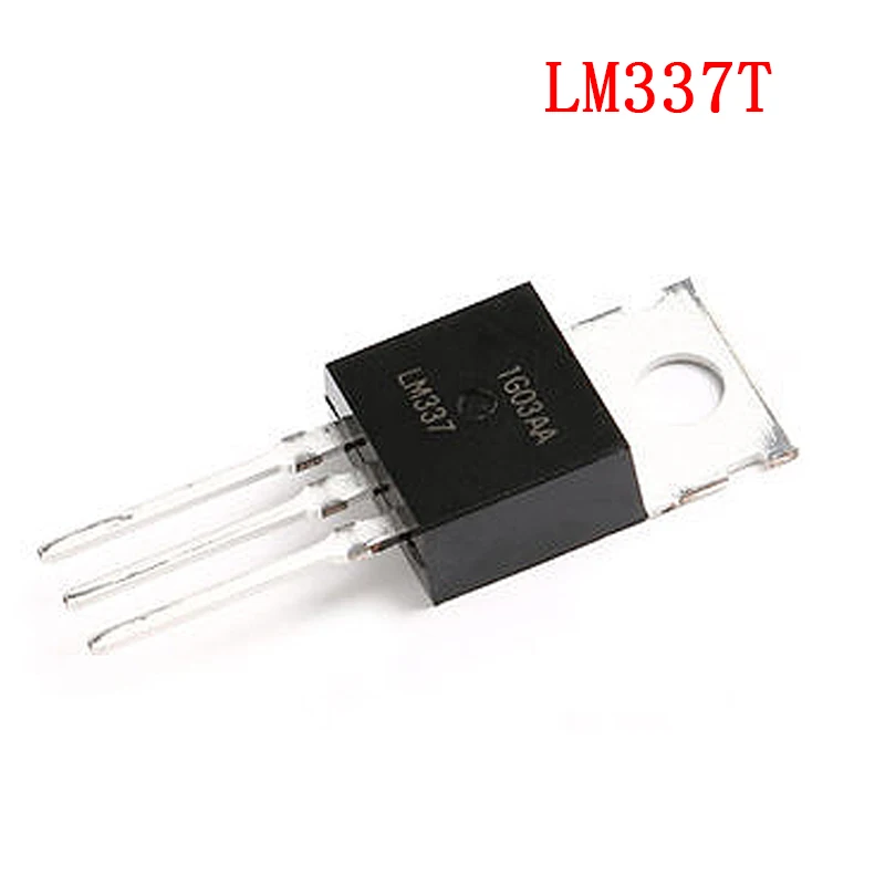 10 шт./лот LM337T LM337 TO-220 Отрицательный Регулируемый регулятор IC новый | Электронные