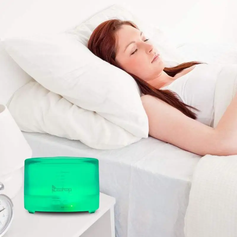 

RGB Aroma Diffuser Relieve Emotions Stress and Fatigue Portable Remote without Controller Home Appliance 2468WF 110V 500ML
