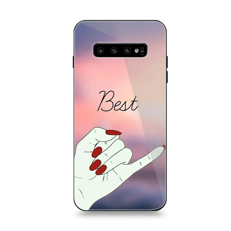Мобильный чехол для телефона Стекло для samsung A10 A20 A30 A40 A50 A60 A70 S7 край S8 Plus Note 8 9 S10 крышка модные рельсы для поезда