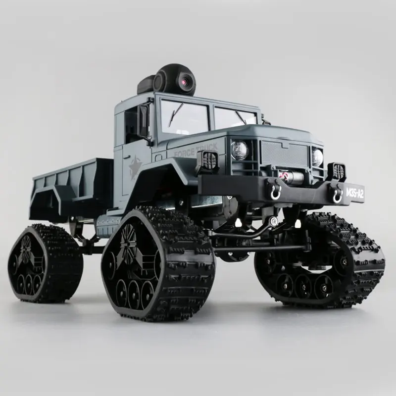 FY FAYEE Fy001 1/16 2,4G 4Wd Rc автомобиль 720P 0.3Mp камера Wifi Fpv матовый внедорожный Военный Грузовик W/светодиодный светильник