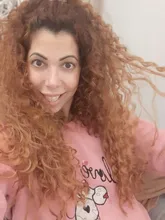 NICESY-extensiones de cabello sintético largo ondulado para mujer, pelo sintético de alta temperatura, color negro, 22 pulgadas, 5 Clips