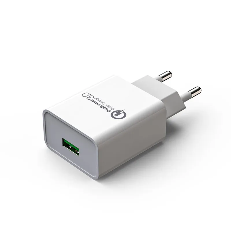 QC 3.0 adapter Android Зарядные устройства адаптер телефона для iphone USB type C ЕС вилка Магнитный кабель быстрой зарядки SIKAI QC 3,0 9 В 2A 12 В 1.5A 5 в 3A 4,0 - Тип штекера: QC 3.0 adapter