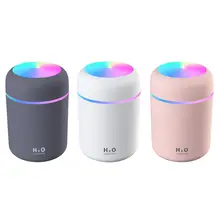 Humidificador ultrasónico de 270ml/300ml para USB de oficina en el hogar, Mini difusor humidificador portátil de aromaterapia para coche, difusor de aceites esenciales