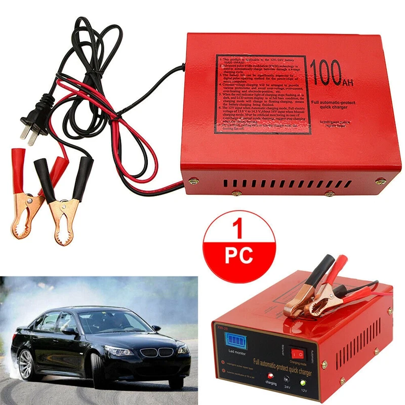Необслуживаемая Батарея Зарядное устройство 12 V/24 V 10A 140W Выход для электрического автомобиля Лучшая