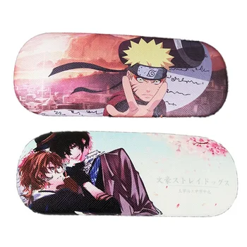 

Anime Wenhao Wild Dog Colorful Glasses Case Toy Naruto Pattern Cartoon Eyeglass Cases Student Gift