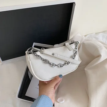 

New Fashion PU Leather Chain Flap Bags for Women 2020 Sac A Main Femme Shoulder Bag Zipper Luxury Handbags Women Designer Bag