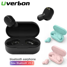 TWS-M1 беспроводные наушники Bluetooth V5.0, стерео наушники с микрофоном, Бас-гарнитура для мобильного телефона