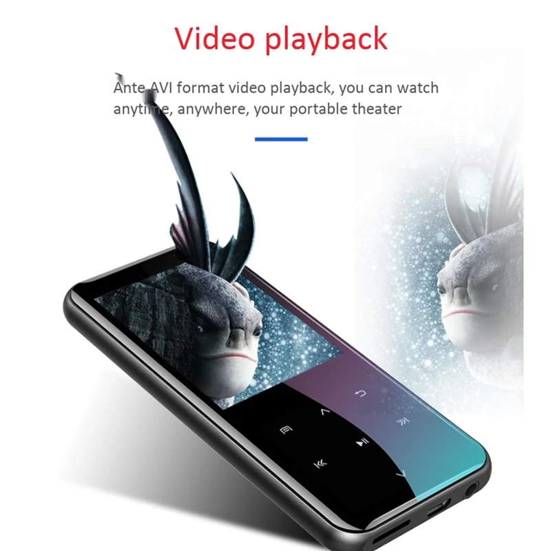 S15 MP4 Music Player 2.4 Inch HD Noise Reduction