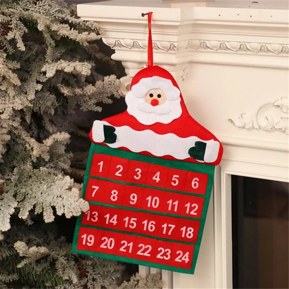 

Advent Calendars Christmas Decorations Santa Claus Calendar Hotel Lobby Family Pendant FDH