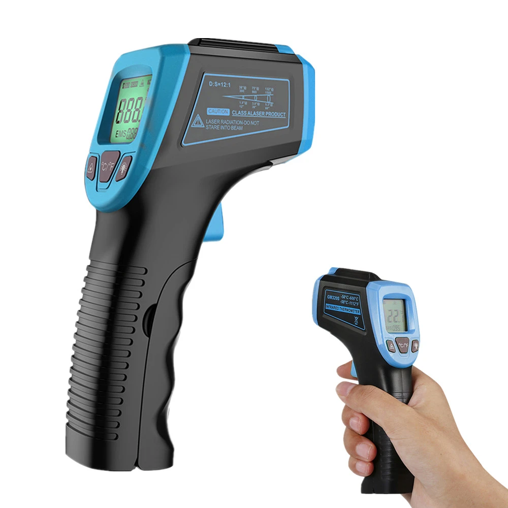 New Infrared Thermometer Multifunctional Industrial Temperature Meter ‑50℃~600℃
