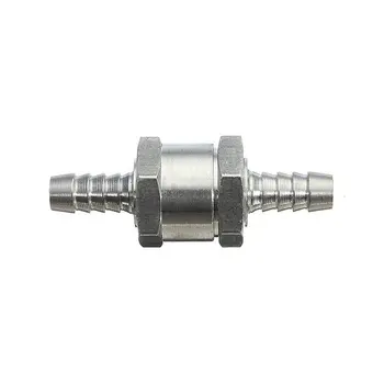 

1 PC Exquisitely Designed Durable Car Gasoline Diesel Fuel One-way Check Valve M6/8/10/12 Aluminum Alloy Check Valve