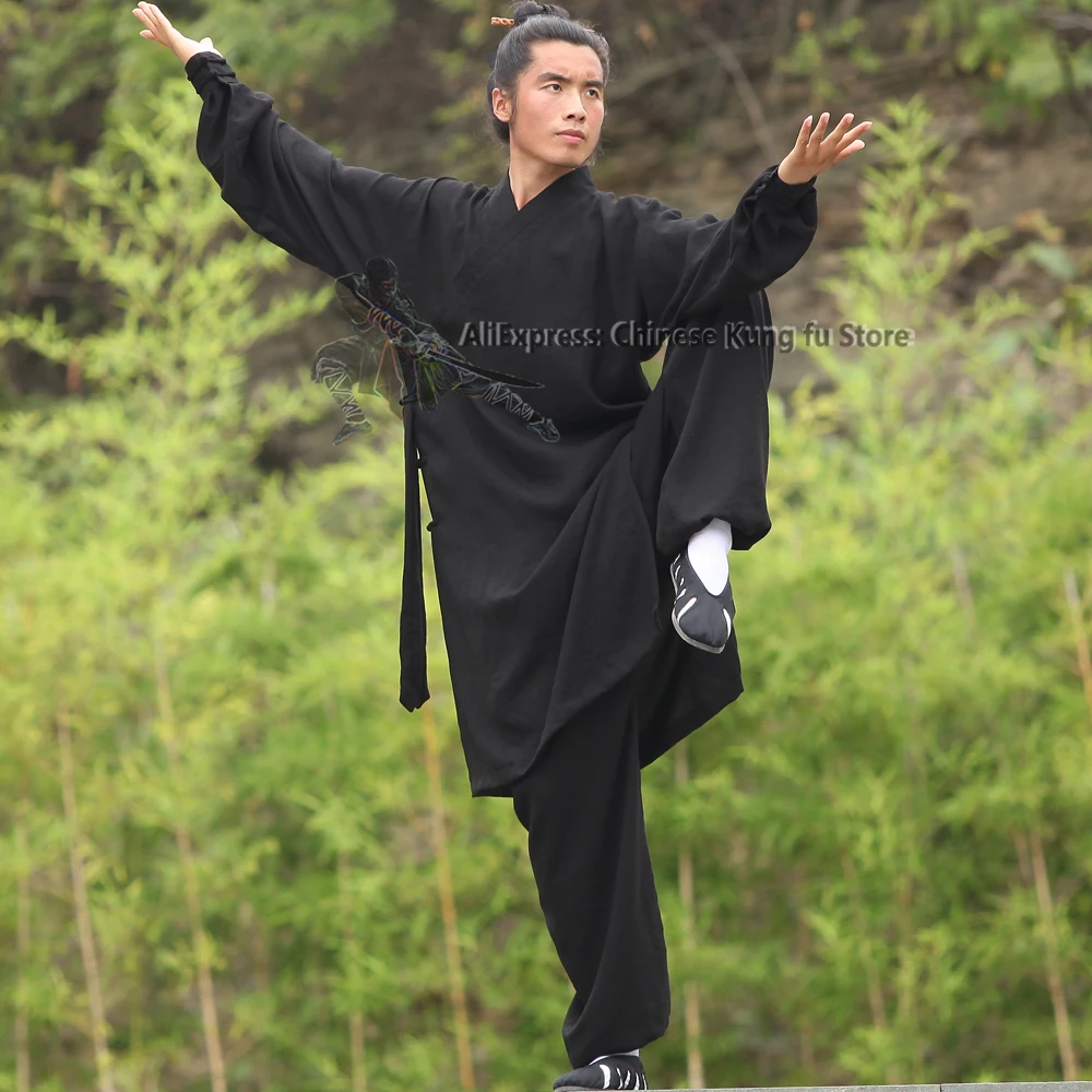 Custom Tailored 25 Colors Wudang Taoist Monk Robe Tai chi Uniform