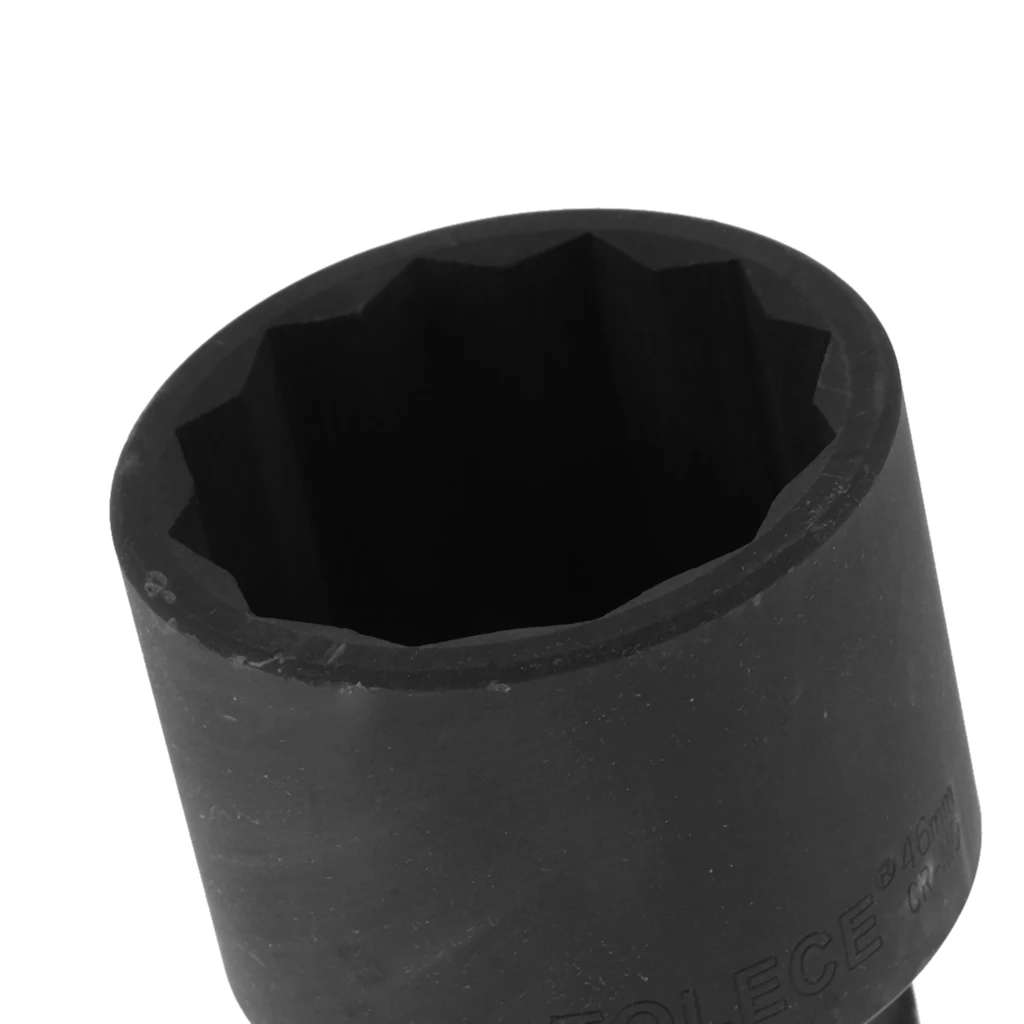 46mm Metric Long Impact Socket 3/4'' Double Deep 12 Point Single Hex 6