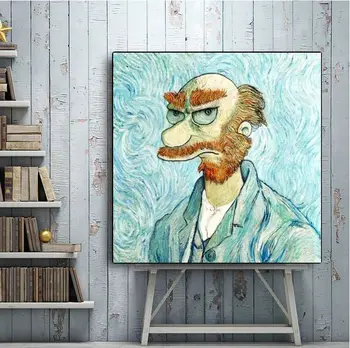 

Hand made modern abstract funny pop art on canvas oil painting Alec Monopoly good for bedroom wall decoration