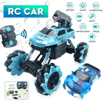 

2.4G 360 Degree Drift Stunt Car High Speed Off-road Remote Control Stunt Bubble Car Toy Rechargeable Toy Car Gift for Kids Boy