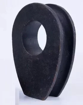 

M32-M52 Heavy duty ferrule steel wire rope thimble part triangle ring rigging hardware ,boat part,marine