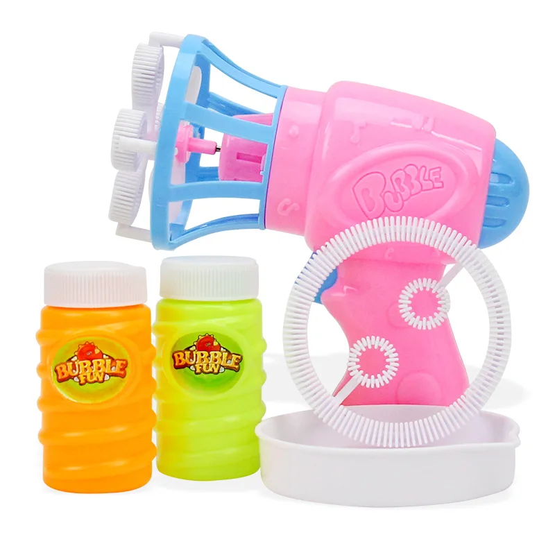 

Douyin Celebrity Style Online Celebrity Useful Product Electric Bubble Maker CHILDREN'S Toy Fully Automatic Fan Large Bubble Gun
