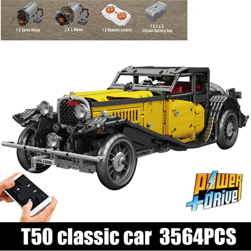 NEW MOC Building Sport Car Bugatti 50T fitl-egoings MOC-25153 city Racing Block Brick kid diy Toys gift | Игрушки и хобби
