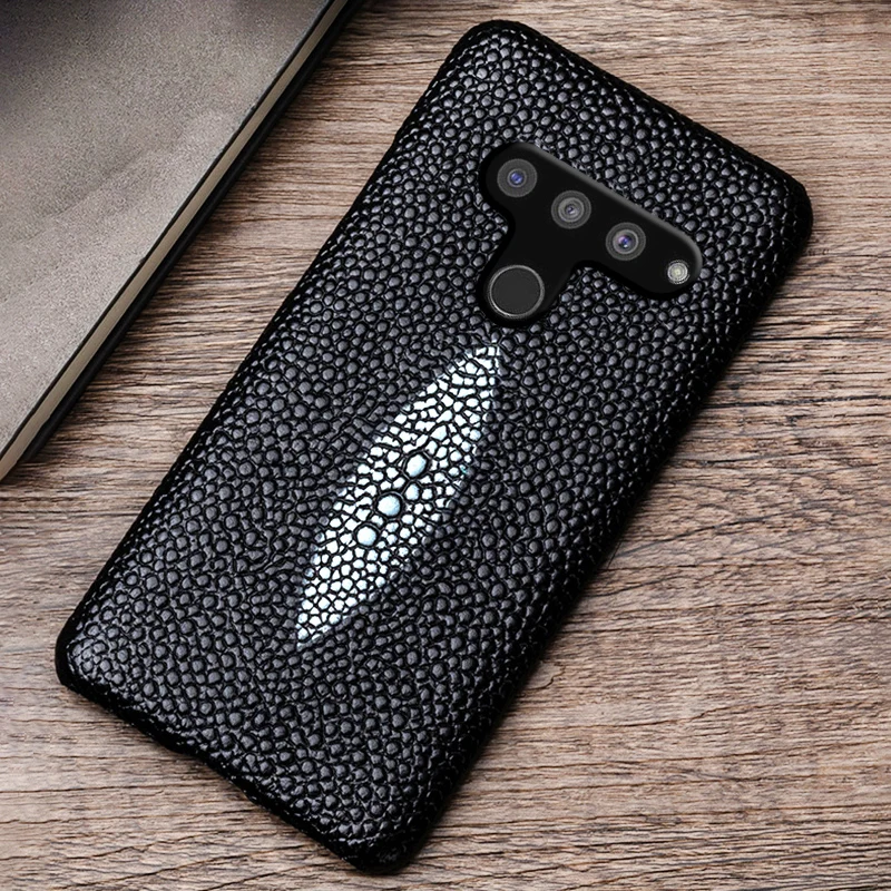 Кожаный чехол в виде рыбьей кожи для LG G6 G7 G8s ThinQ G3 G4 G5 V10 V20 V30s V40 V50 Thinq Q6 Q7 Q8 K50 K4 K8 2017 K10