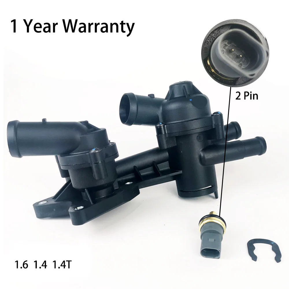 Gruppo Termostato Per Vw Beetle Tiguan Golf Fox Eos Jetta Fabia Ibiza/St Alhambra