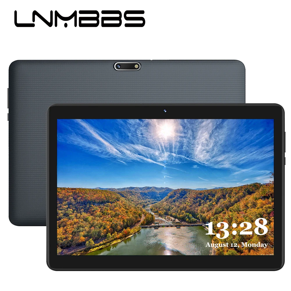 

LNMBBS K802 10.1inch tablet pc 2GB+32GB 1920*1200 Bluetooth GPS Wifi Android 9.0 MTK6580 Octa Core Dual SIM 4G Phone Call Tablet