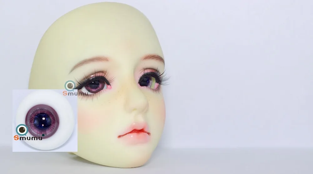 1/8 1/6 1/4 1/3 BJD аксессуары глаза для кукол стеклянный окуляр для BJD/SD yosd MSD SD16 DD, не включает кукольную головку и другие E2565-L
