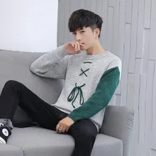 #Special Offers Men Sweater 2019 O-Neck Fashion Mens Thick Sweater Personality Color Men Casual Knitting Thin Sweaters Pullover Clothing #Special Offers Men Sweater 2019 O-Neck Fashion Mens Thick Sweater Personality Color Men Casual Knitting Thin Sweaters Pullover Clothing