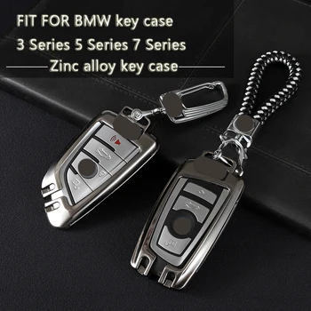 

Zinc alloy key case Car Remote Key Case Cover For BMW 520 525 f11 f30 f31 f10 F18 f48 118i 320i 1 3 5 7 Series X3 X4 M3 M4 M5