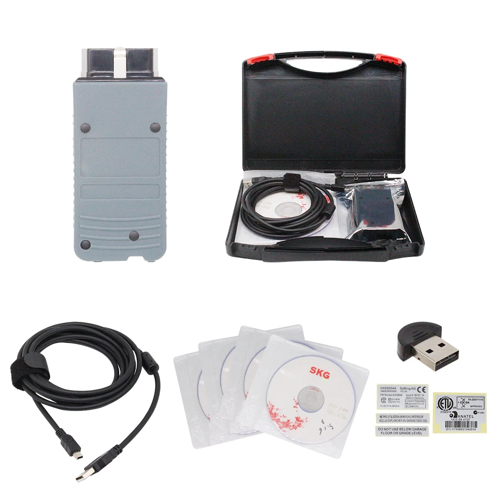 Полный чип VAS 5054A ODIS v5.1.6 OKI AMB2300 Bluetooth адаптер VAS5054A V5.1.6 Поддержка UDS OBD OBD2