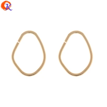 

Cordial Design 100Pcs 22*29MM Jewelry Making/Earring Accessories/Irregular Ring Shape/DIY Parts/Hand Made/Earring Findings