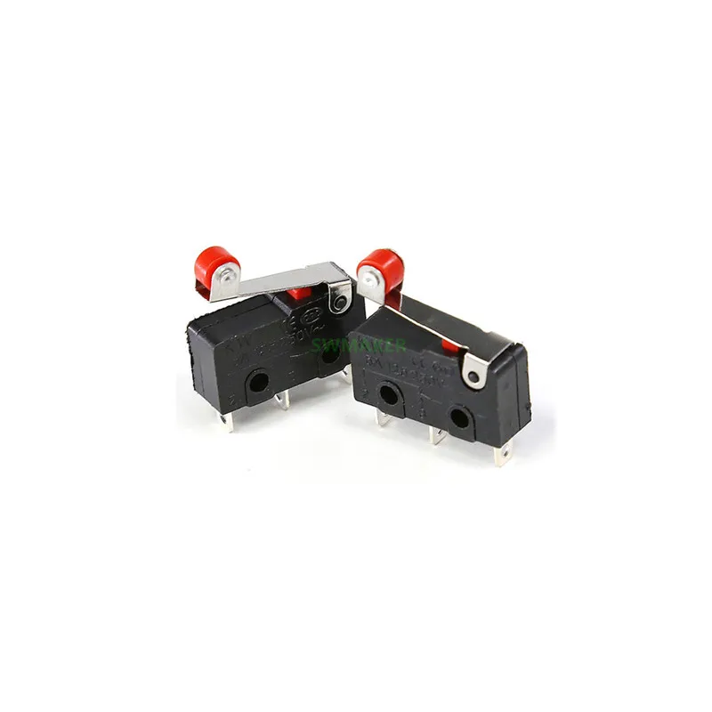 5pcs/lot Anet 3D Printer Limit Switch 3Pin Handle KW12-3 Mini Sensitive MicroSwitch With Pulley | Компьютеры и офис