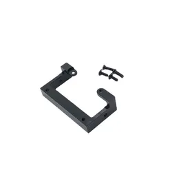 WPL – pièces de Modification de mise à niveau en métal, support de pare chocs fixe, argent, noir, modèle 1/16 C14 C24 MN modèle1/12 D90 D91 99S RC 