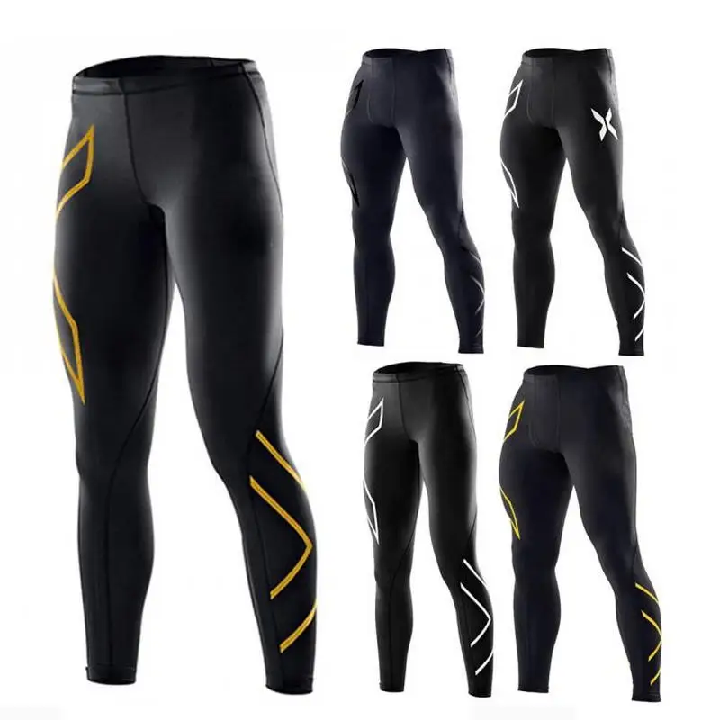 Эластичные штаны для йоги Mallas deportivas para hombre y mujer de secado répido ajustadas pantalones deportivos