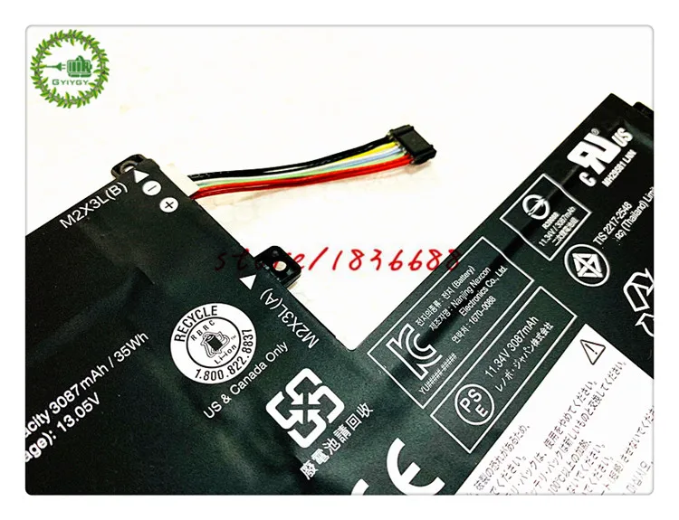 11,34 в 36wh L18L3PF2 ноутбук аккумулятор для Lenovo IdeaPad S340-14API S340-14IIL S340-14IML S340-14IWL S340-15API S340-15IIL серии
