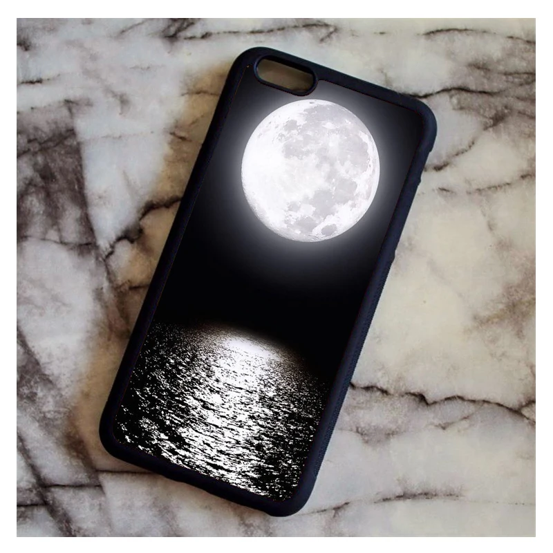 KETAOTAO Moon Phase геометрический дизайн чехлы для телефонов с принтом для iPhone 4S 5S 6 6S 7 8 Plus XR XS Max чехол из мягкого ТПУ резины и силикона - Цвет: Цвет: желтый
