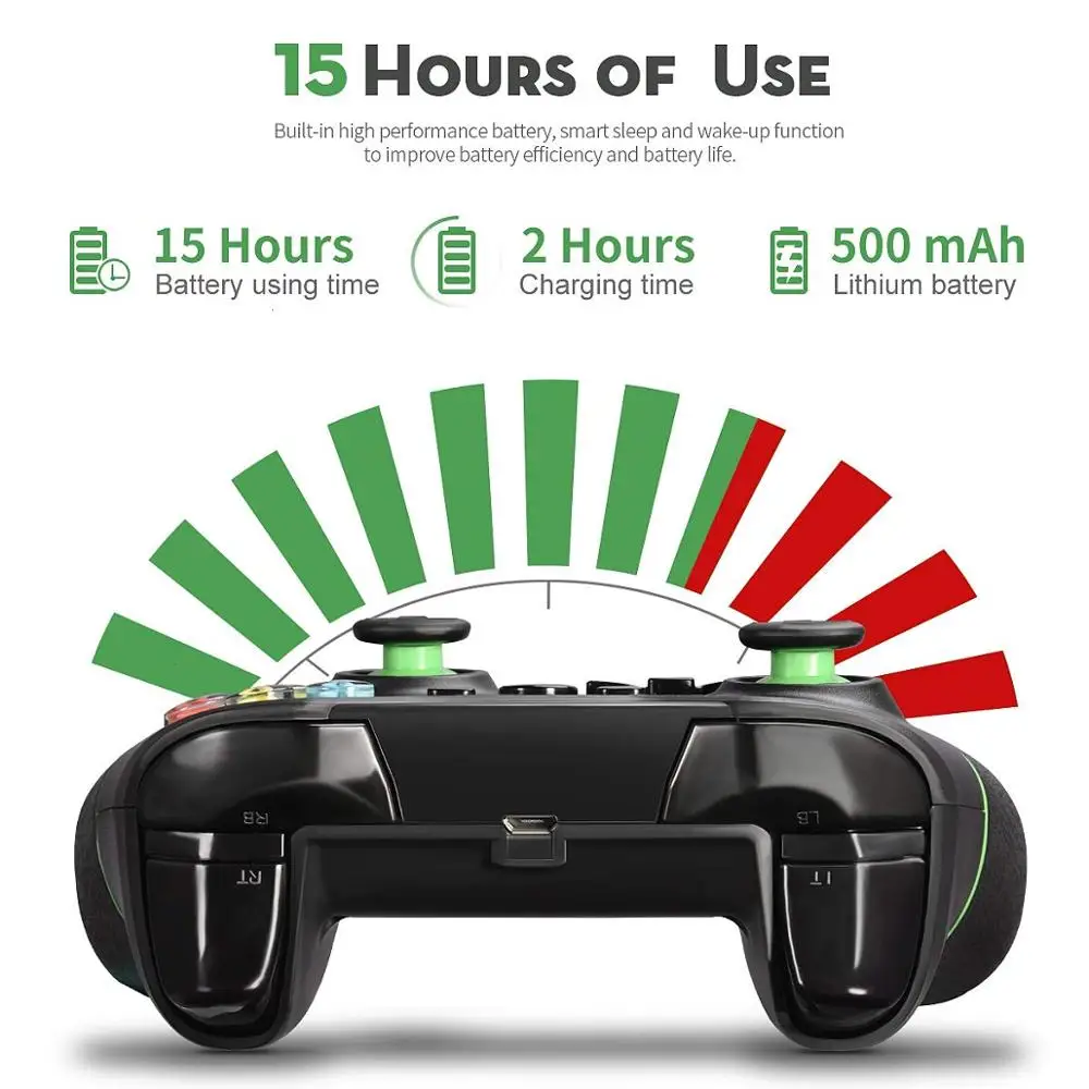 2,4G беспроводной контроллер для Xbox One консоль для ПК для Android геймпад для смартфона джойстик
