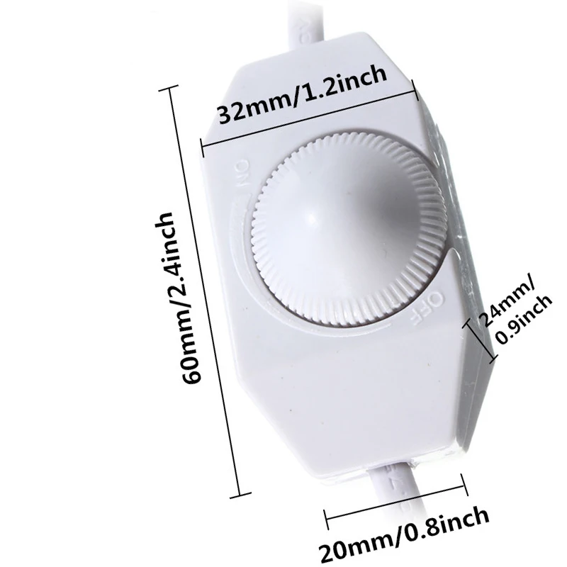10 шт. 1,8 м светодиодный диммер, кабель, светильник, модулятор, лампа, Линейный диммер, контроллер для настольной лампы, штепсельная вилка стандарта ЕС/США, 220 В, электрический провод