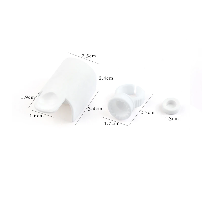 NATUHANA 1set U 밴드 래쉬 장치 스트립 홀더 링(접착제 플레이트 포함) 속눈썹 연장용 접착제 속눈썹 팔레트 홀더