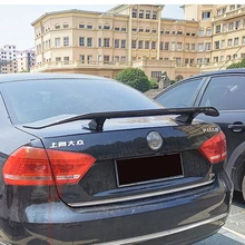 

Universal Rear Trunk Lid Boot Car Spoiler Wings For Volkswagen Passat CC B6 B7 B8 Sedan Sport Spoilers Black Assessories Parts