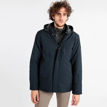 

Wampum Jacket quilted hooded stretch