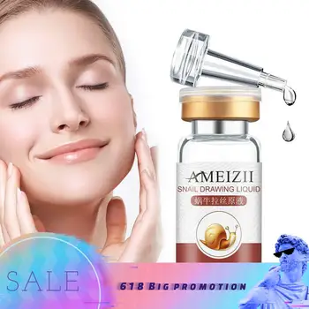 

HOT Natural Snail Serum Hyaluronic Acid Liquid Whitening Spot Shrink Pores Ampoule Anti-acne Regenerative