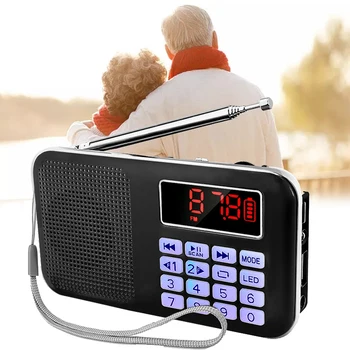 

NEW-L-318 Active Audio Enjoy Music Speaker Micro-SD/TF Music Player Fm Radio USB Speaker