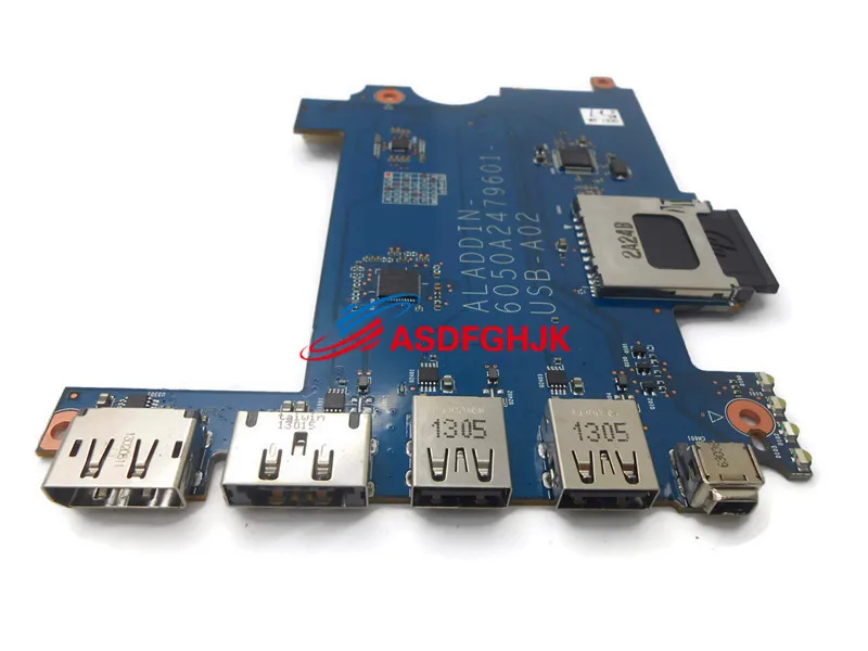 para hp Elitebook 8770w Placa Usb 6050a2479601 100% Tesed ok Placa-mãe para notebook - Imagem 2