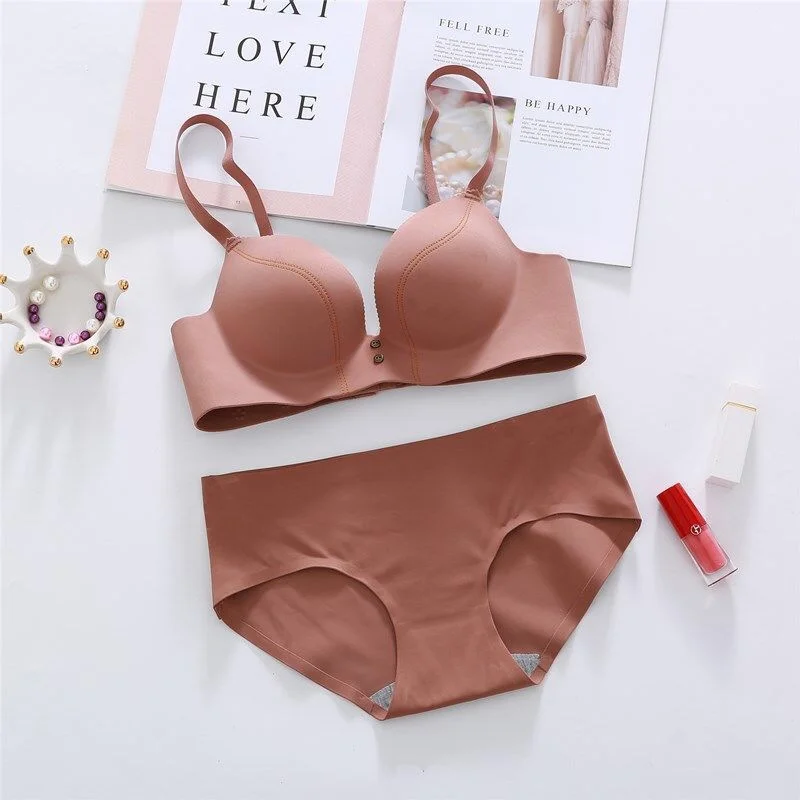 Lenceria Sensual Mujer Femme Bras Underwear Women Sexy Lingere Set Push Up Bra and Panty Sets Brief Conjuntos De Mujer